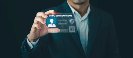 Biometric document id card