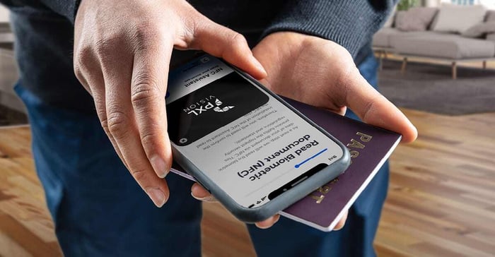 nfc_Verification_Passport_phone