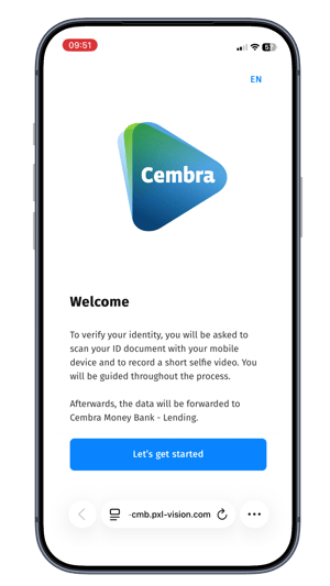 Cembra Welcome Screen, Transparent