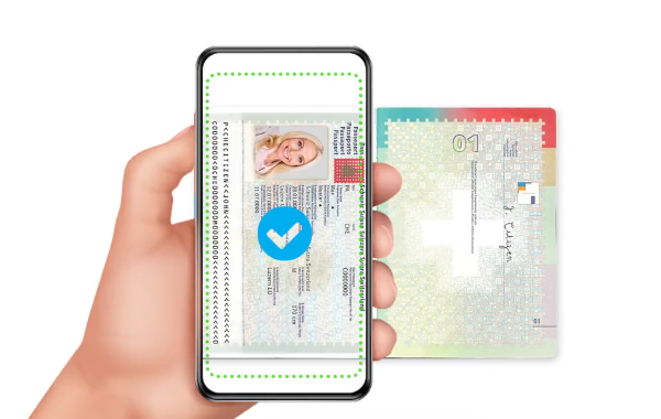 Document scan with ID card