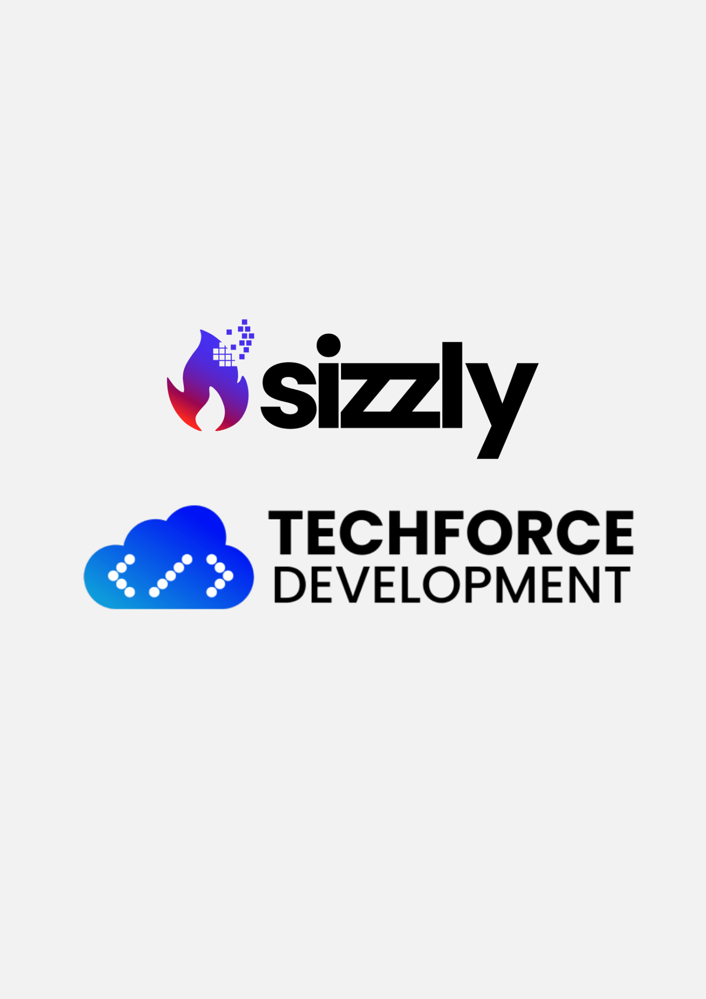 Techforce development  Sizzly - Partner Logo
