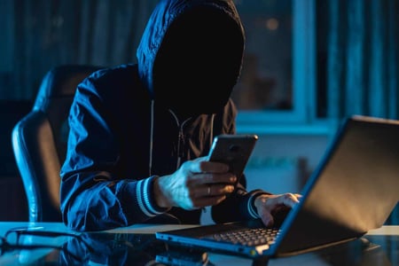 Man-trying-to-steal-someones-identity-online