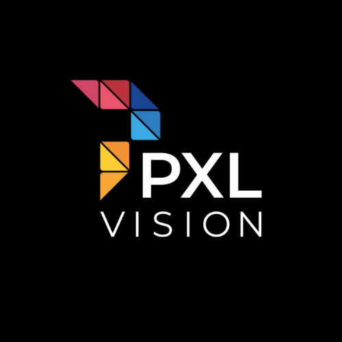 Logo _ PXL Vision _ White and Colorful - Tumbnail