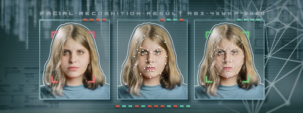 Biometric Authentication Woman