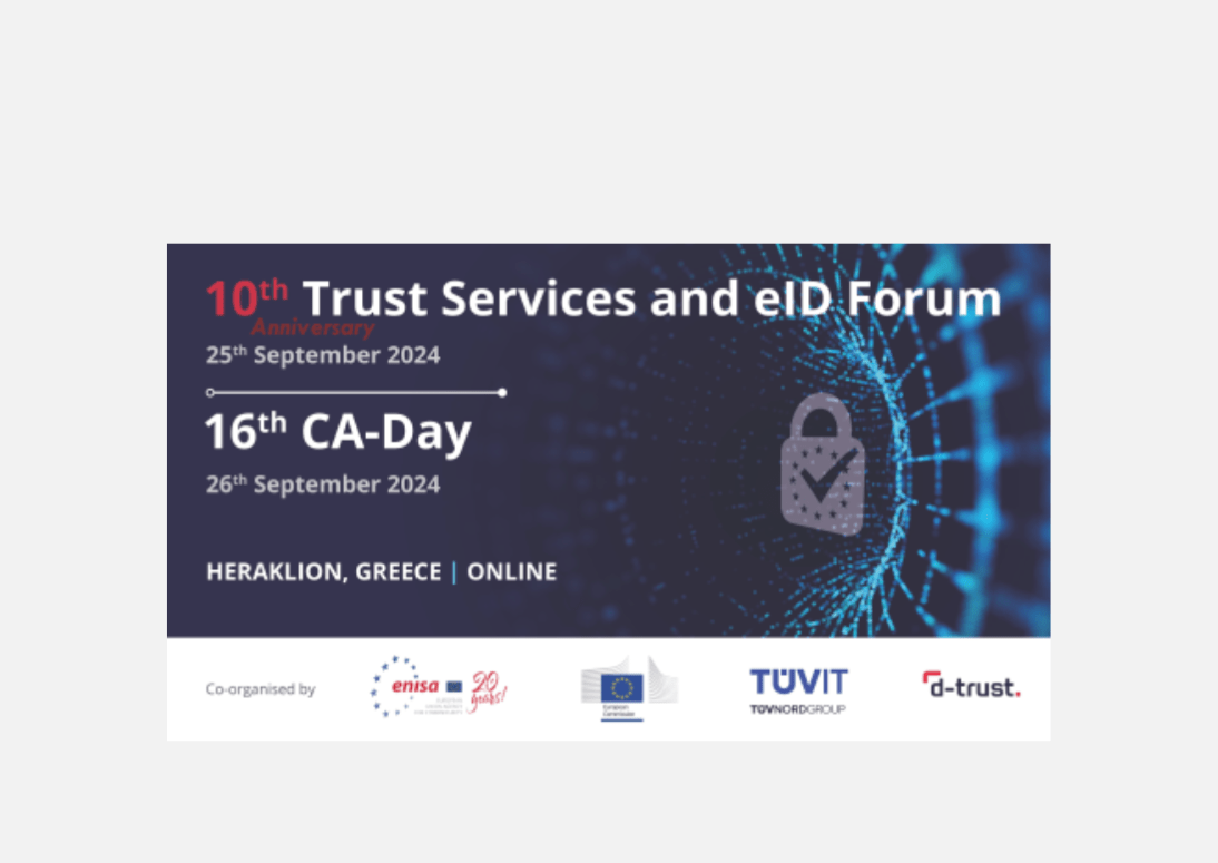 Trust services and eID Forum Event 2025