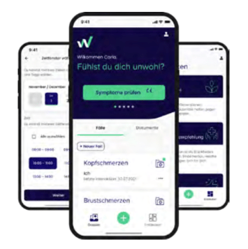 Well App Screenshot Well App Screenshot